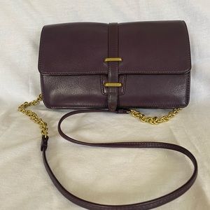 COACH leather shoulder/crossbody bag.